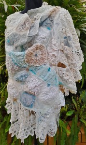 Reef Treasures (large wrap/stole)                            